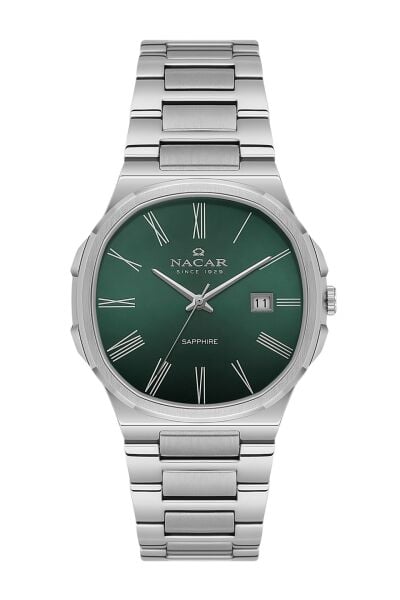 Nacar NC33-298377-ANM Safir Erkek Kol Saati