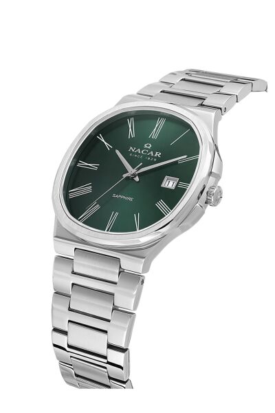 Nacar NC33-298377-ANM Safir Erkek Kol Saati