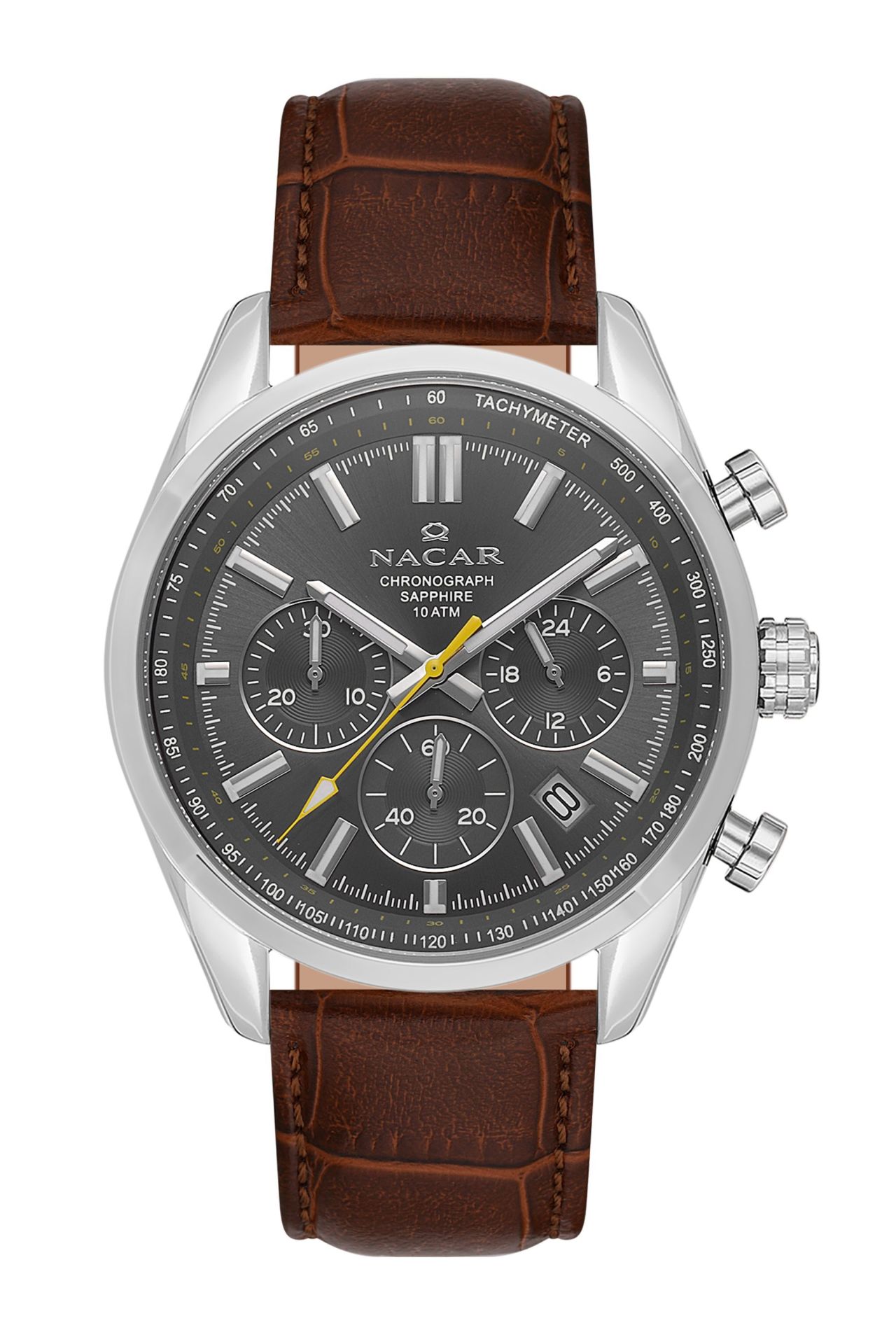 Nacar NC34-290713-AGL2 Safir Deri Erkek Kol Saati