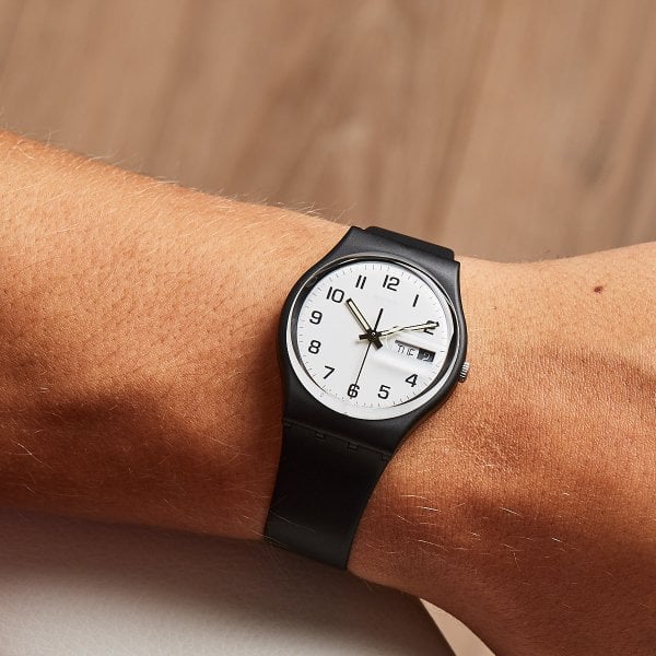 Swatch GB743  (GB743-S26)Plastik Silikon Unisex Kol Saati