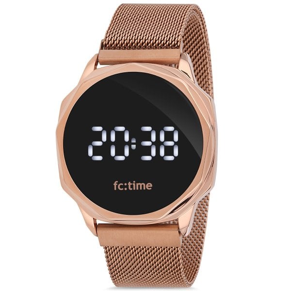 Ferrucci FC G11103H.02 FC:Time Hasır Dijital Led Kol Saati