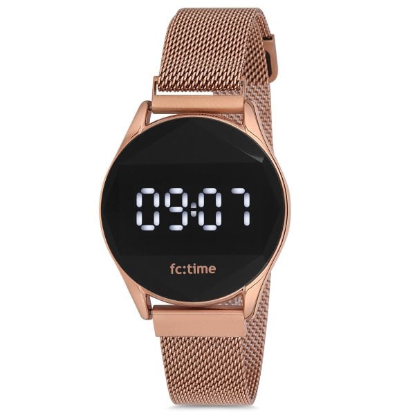 Ferrucci FC L11099H.02 FC:Time Hasır Dijital Led Kol Saati