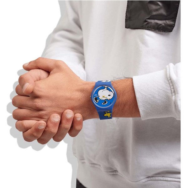 Swatch So29z106 PEANTUS HEE HEE HEE Kol Saati