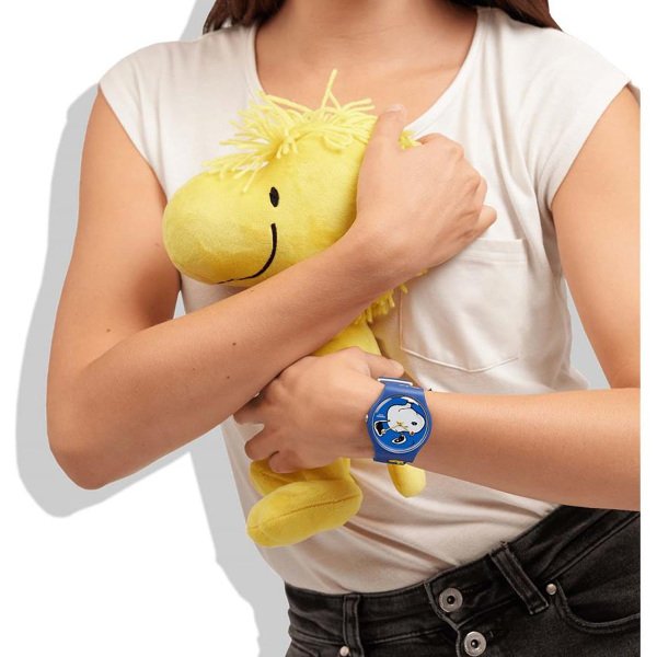Swatch So29z106 PEANTUS HEE HEE HEE Kol Saati