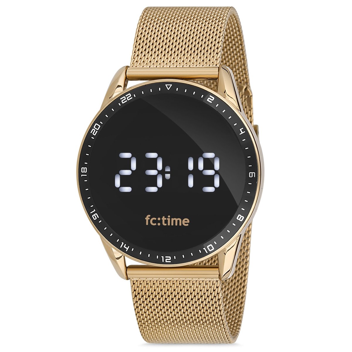 Ferrucci FC G11101H.05 FC:Time Hasır Dijital Led Kol Saati