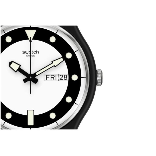 Swatch SO32B705 Bla_Div Unisex Kol Saati