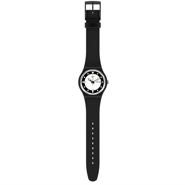 Swatch SO32B705 Bla_Div Unisex Kol Saati