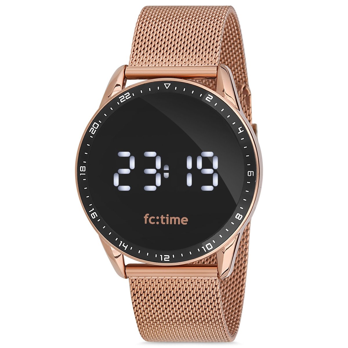 Ferrucci FC G11101H.02 FC:Time Hasır Dijital Led Kol Saati