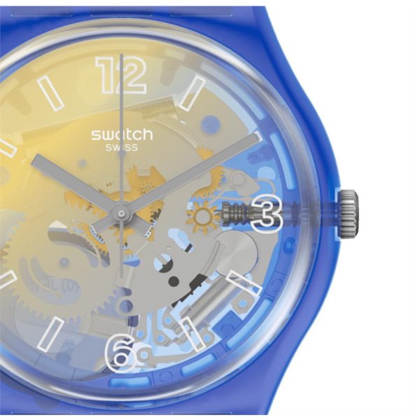 Swatch  GN278 Yellow Disco Fever Banayn Kol Saati