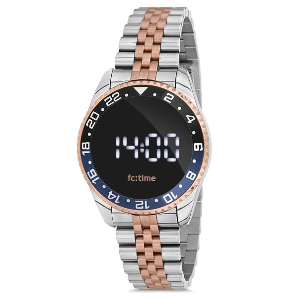 Ferrucci FC G11104M.05 FC:Time Metal Dijital Led Kol Saati