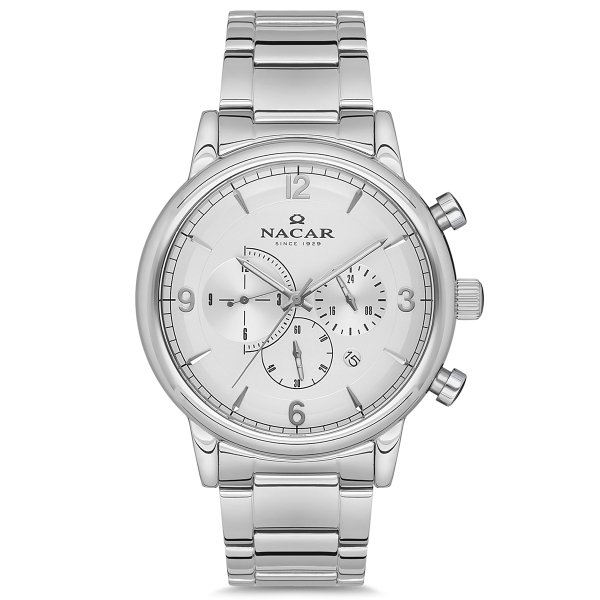 Nacar NC34-290314-ASM Çelik Metal Erkek Kol Saati