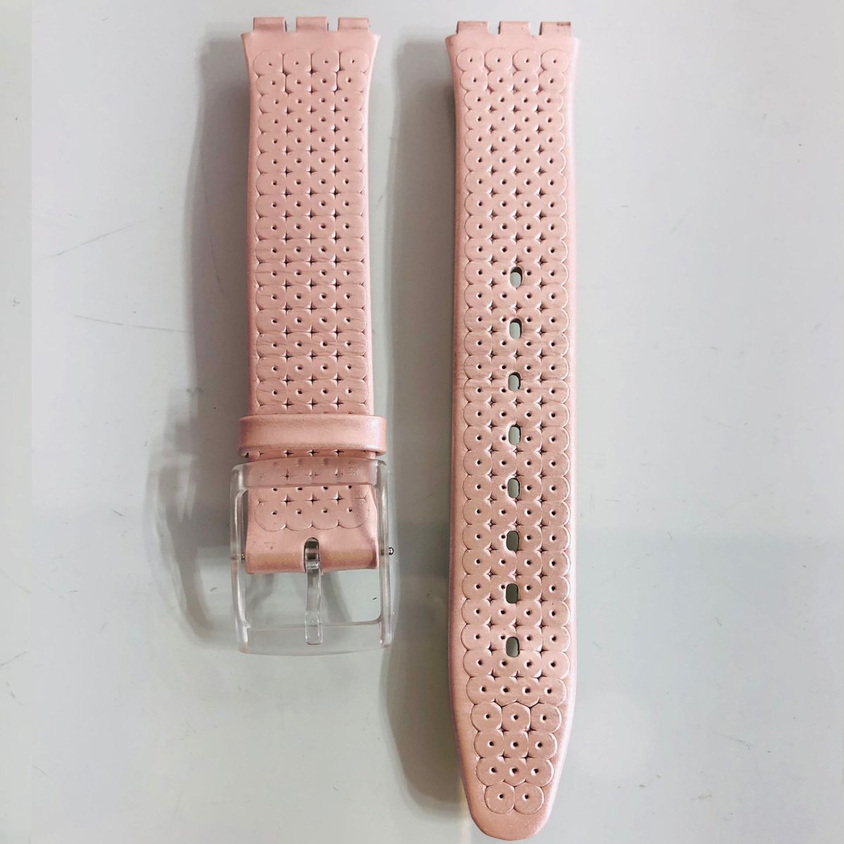 Swatch ASFK Pembe Deri Kordon