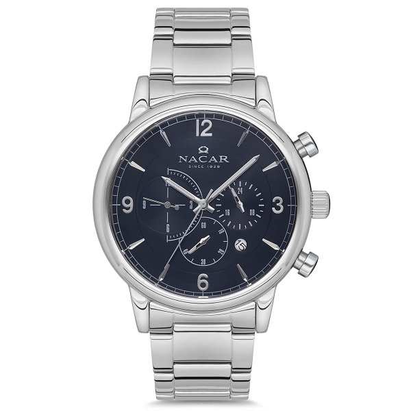Nacar NC34-290314-ABM Çelik Metal Erkek Kol Saati