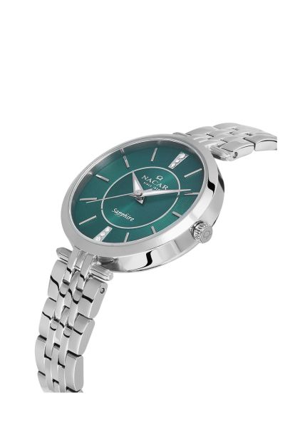 Nacar  NC34-39B324-ANM Kadın Kol Saati Safir Cam