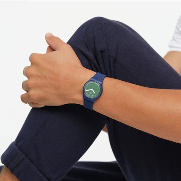 Swatch SO28N403 Cycles of Indigo  Kol Saati