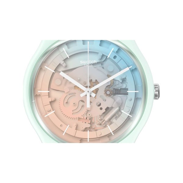 Swatch So32s101 FLEETINGLY ICEBLUE