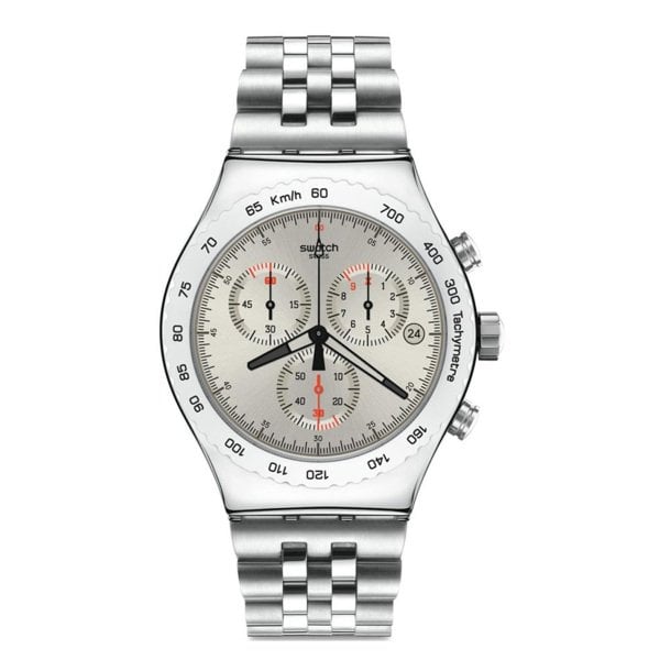 Swatch Yvs405gd SILVERISH RESTYLED Erkek Kol Saati