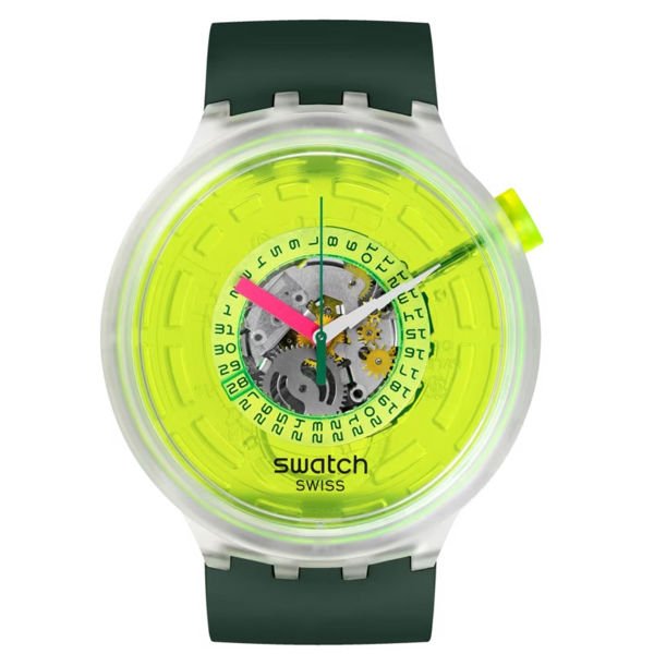 Swatch Sb05k400 BLINDED BY NEON