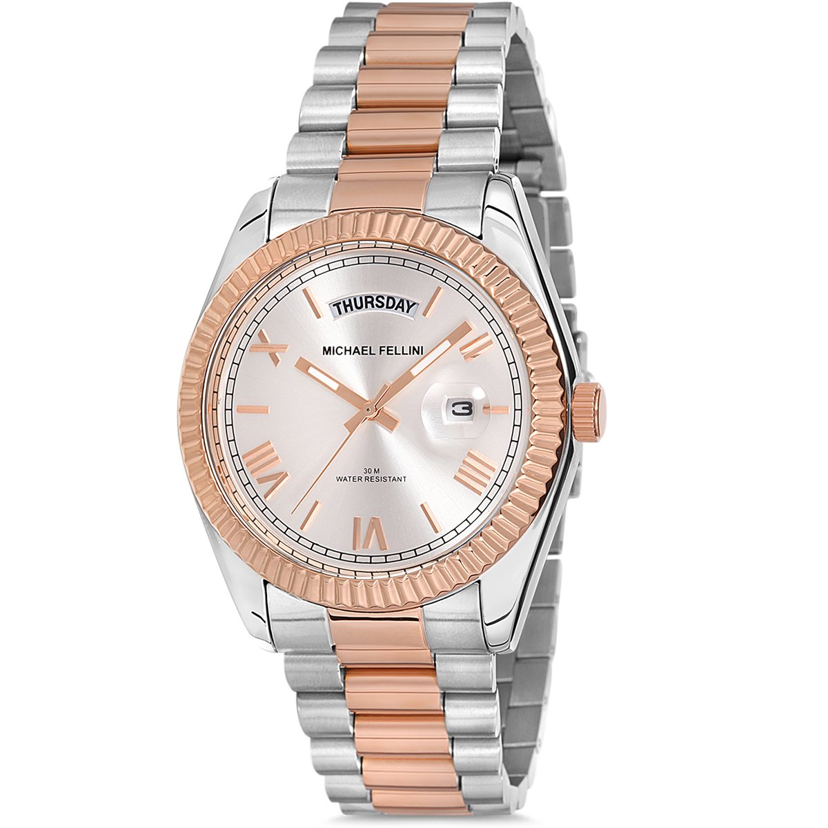 Micheal Fellini 2221-6 Metal Erkek Kol Saati
