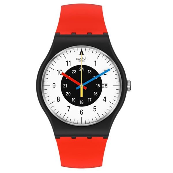 Swatch So32b401 ROUGE & NOIR Kol Saati