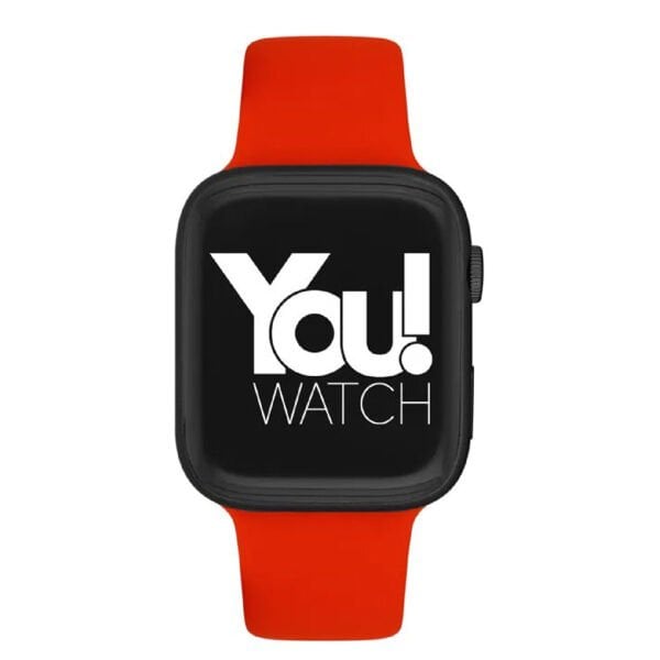 You Watch F3-YF304 You Smart Black & Red Silicon Unisex Kol Saati