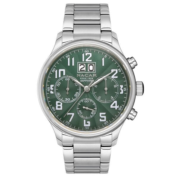 Nacar NC34-29B433-ANM Erkek Kol Saati Safir Cam