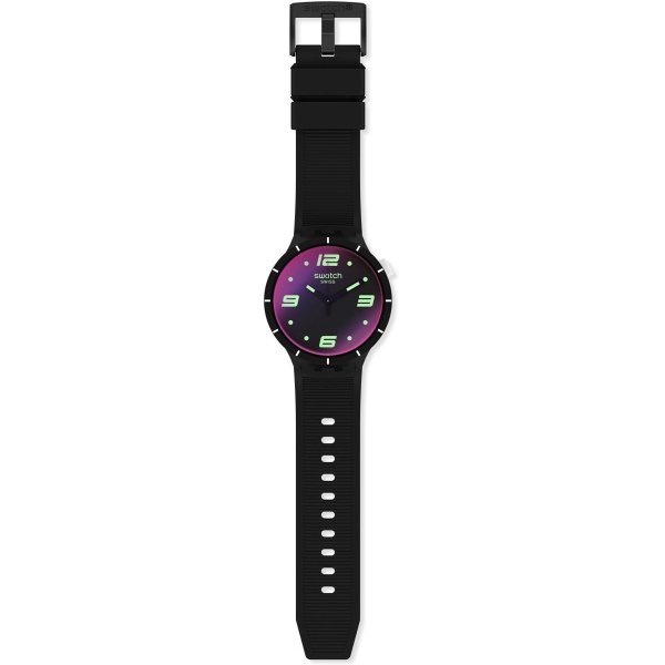 Swatch SO27B119 FUTURISTIC BLACK Plastik Silikon Kol Saati
