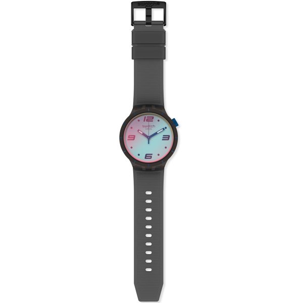 Swatch SO27B121 FUTURISTIC GREY Plastik Silikon Kol Saati