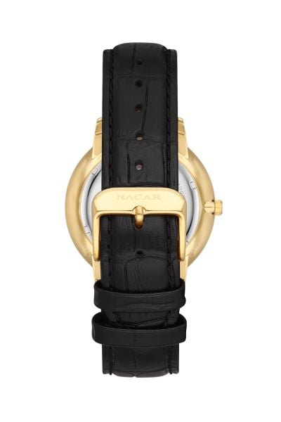 Nacar NC35-290038-DWL1 Deri Erkek Kol Saati