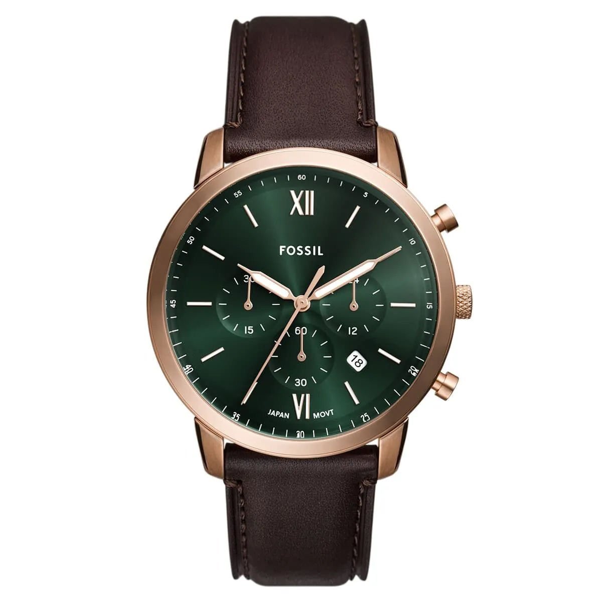 Fossil FS6073 Deri Erkek Kol Saati