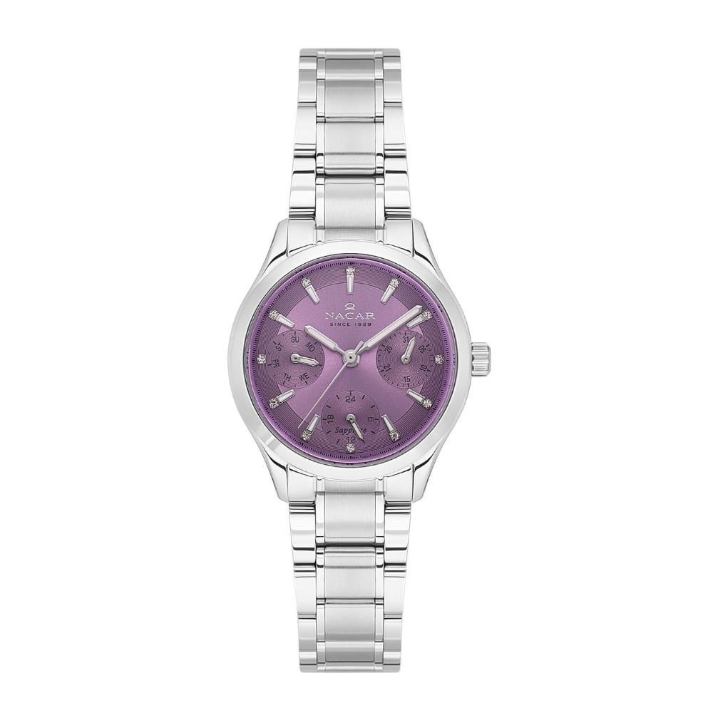 Nacar NC33-398316-APM Safir Metal Kadın Kol Saati
