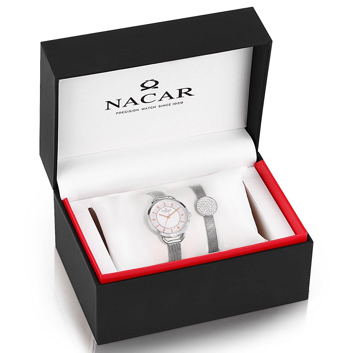 Nacar NC34-39B437-ASM-SET Hasır Kadın Kol Saati