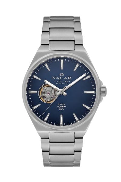 Nacar NC33-258378-ALM Safir Otomatik Erkek Kol Saati