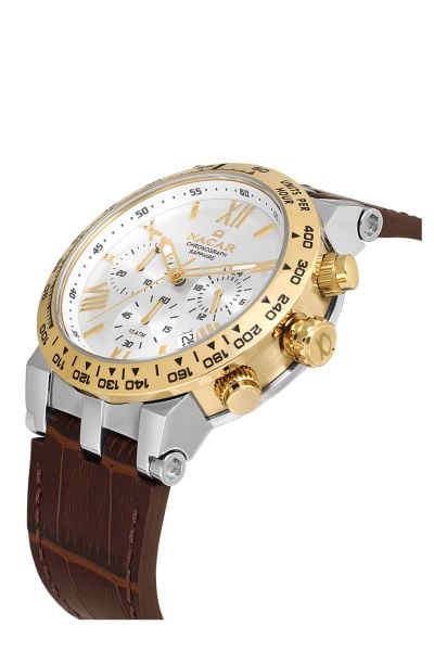 Nacar NC34-29B679-CSL2 Safir Deri Erkek Kol Saati