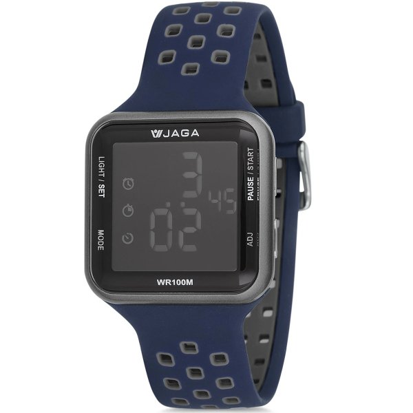 Jaga M1179-4CCX-2-DS-LB Dijital Kol Saati