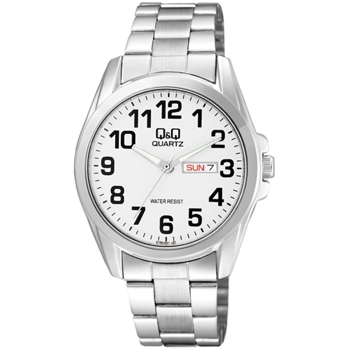 Q&Q A190-204Y Metal Erkek Kol Saati