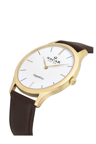 Nacar NC21-297228-DWL2 Safir Erkek Kol Saati