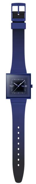 Swatch SO34N700 SQUARELY BLACKLIGHT Kol Saati