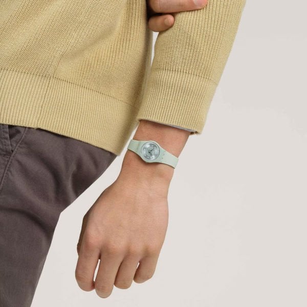 Swatch LG131 SERENITY OF SAGE Kol Saati