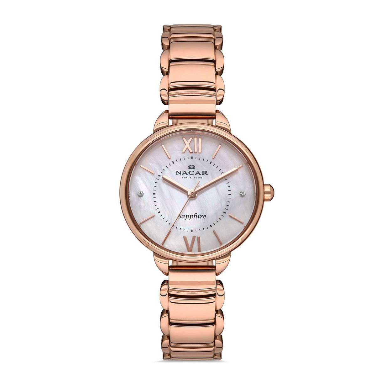 Nacar  NC36-391034-RWM Kadın Kol Saati Safir Cam