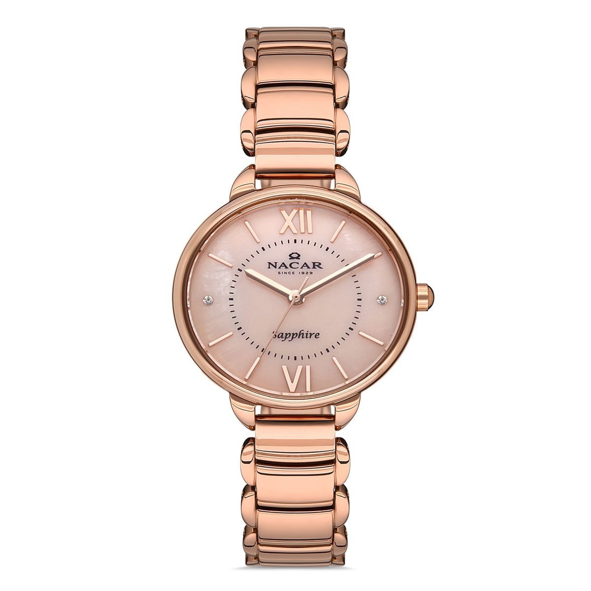 Nacar NC36-391034-RPM Kadın Kol Saati Safir Cam