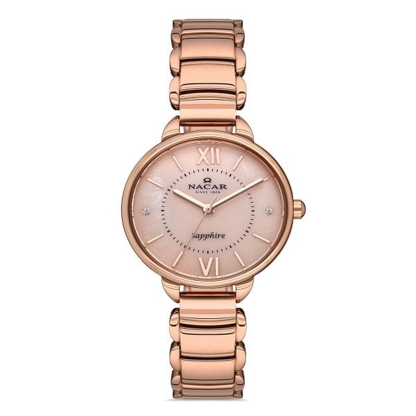 Nacar NC36-391034-RPM Kadın Kol Saati Safir Cam