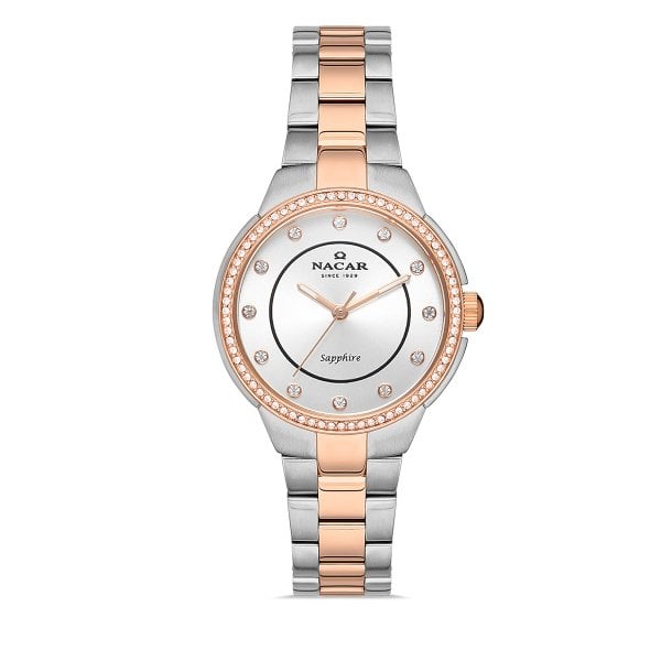 Nacar NC34-39B527-ESMS Kadın Kol Saati Safir Cam