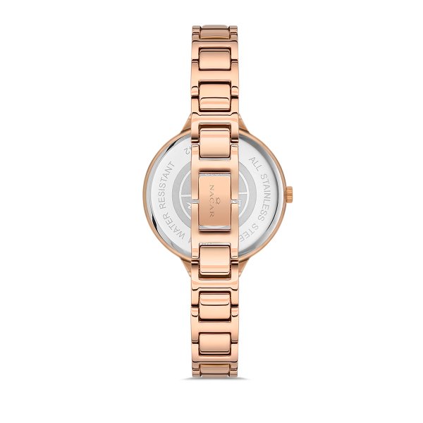 Nacar NC36-391035-RSM Kadın Kol Saati Safir Cam