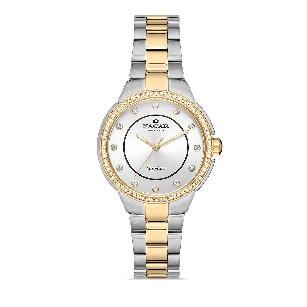 Nacar NC34-39B527-CSMS Kadın Kol Saati Safir Cam
