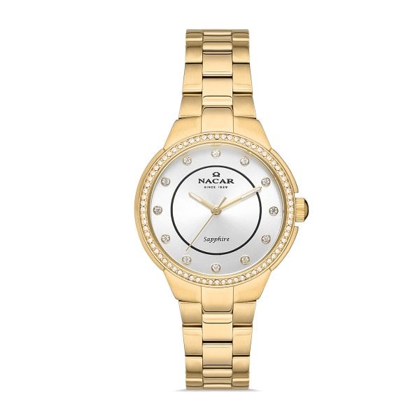 Nacar NC34-39B527-DSMS Kadın Kol Saati Safir Cam