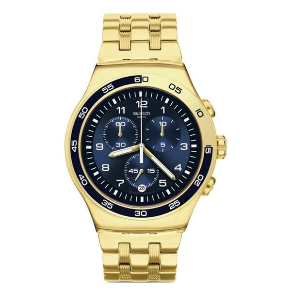 Swatch Golden Yacht Restyled Erkek Kol Saati YOG409GD