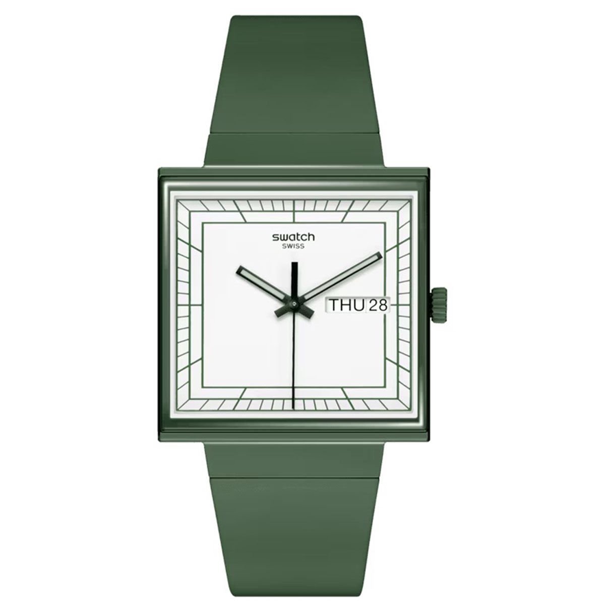 Swatch So34g700 WHAT IF…GREEN?  Kol Saati