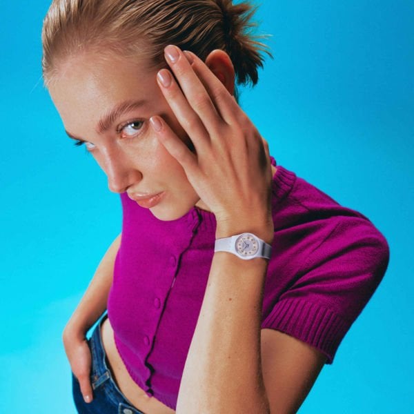 Swatch LV121 LILAC LIGHTNESS Kol Saati