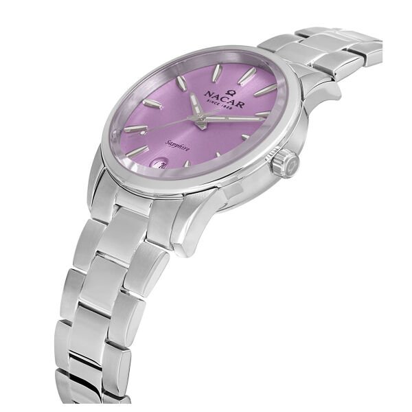 Nacar NC34-39B639-APM Kadın Kol Saati Safir Cam
